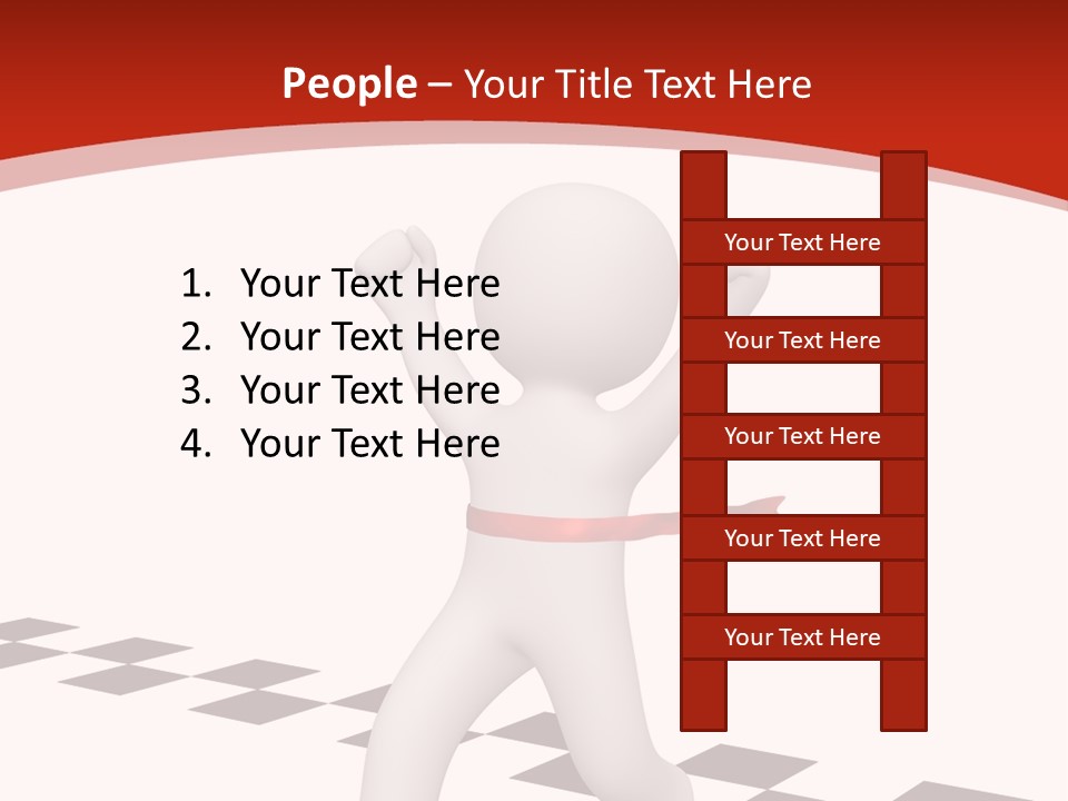 Best Challenger Person PowerPoint Template