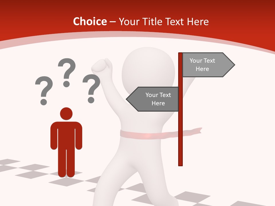 Best Challenger Person PowerPoint Template