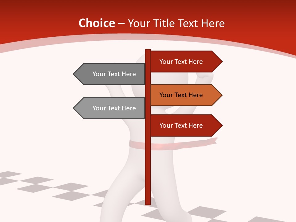 Best Challenger Person PowerPoint Template