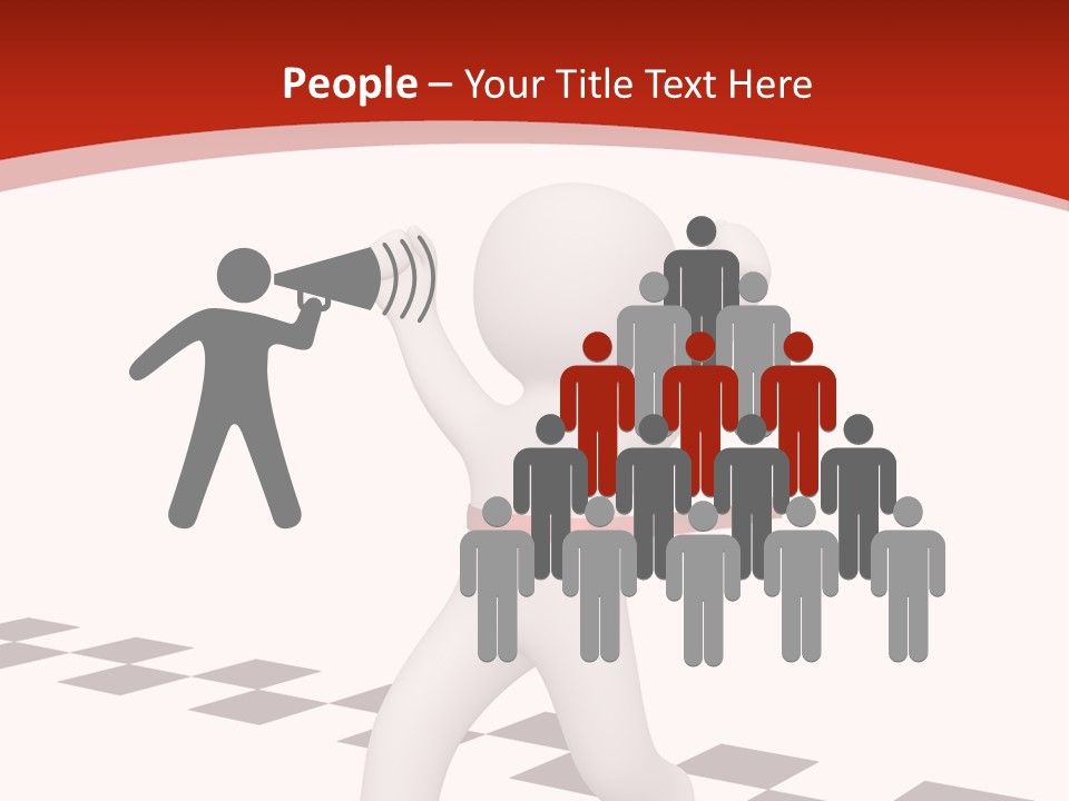 Best Challenger Person PowerPoint Template