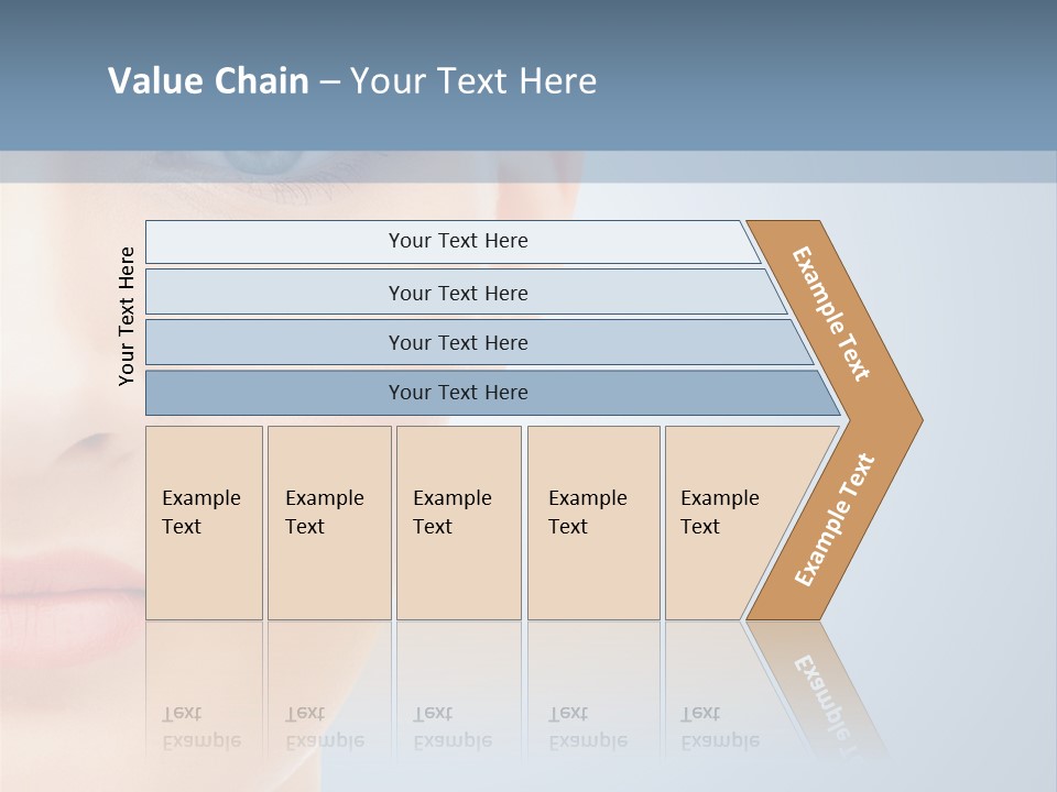 Calm Skincare Woman PowerPoint Template