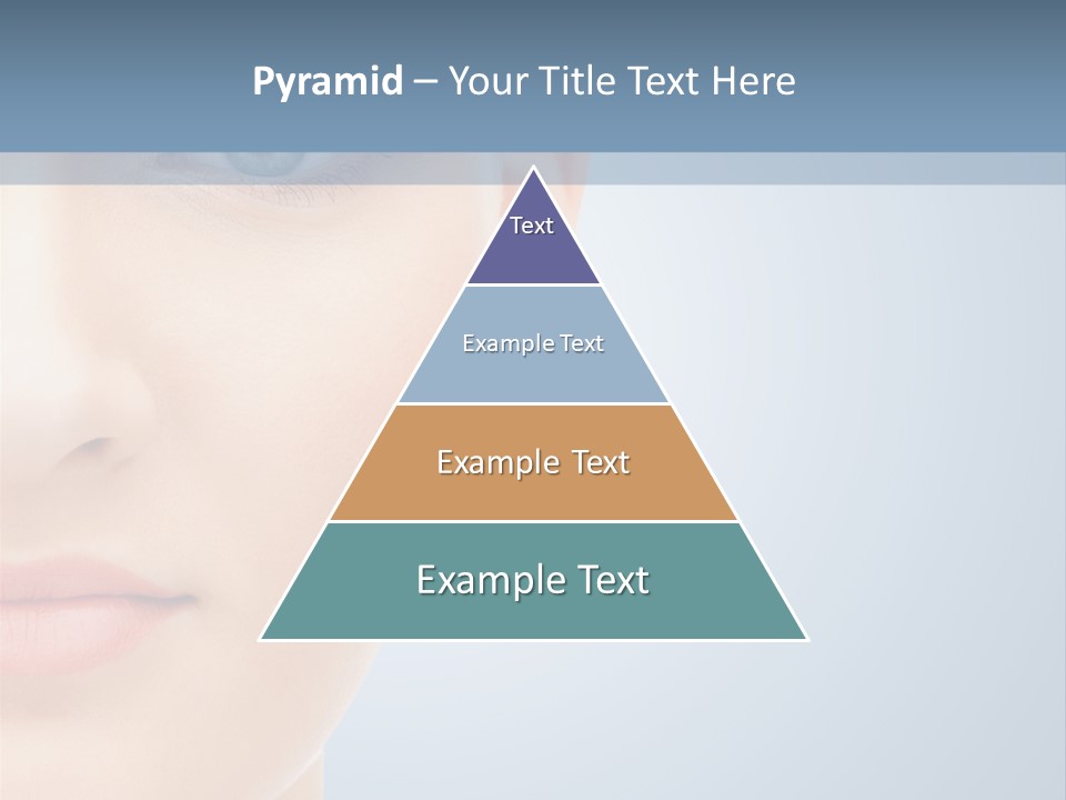 Calm Skincare Woman PowerPoint Template