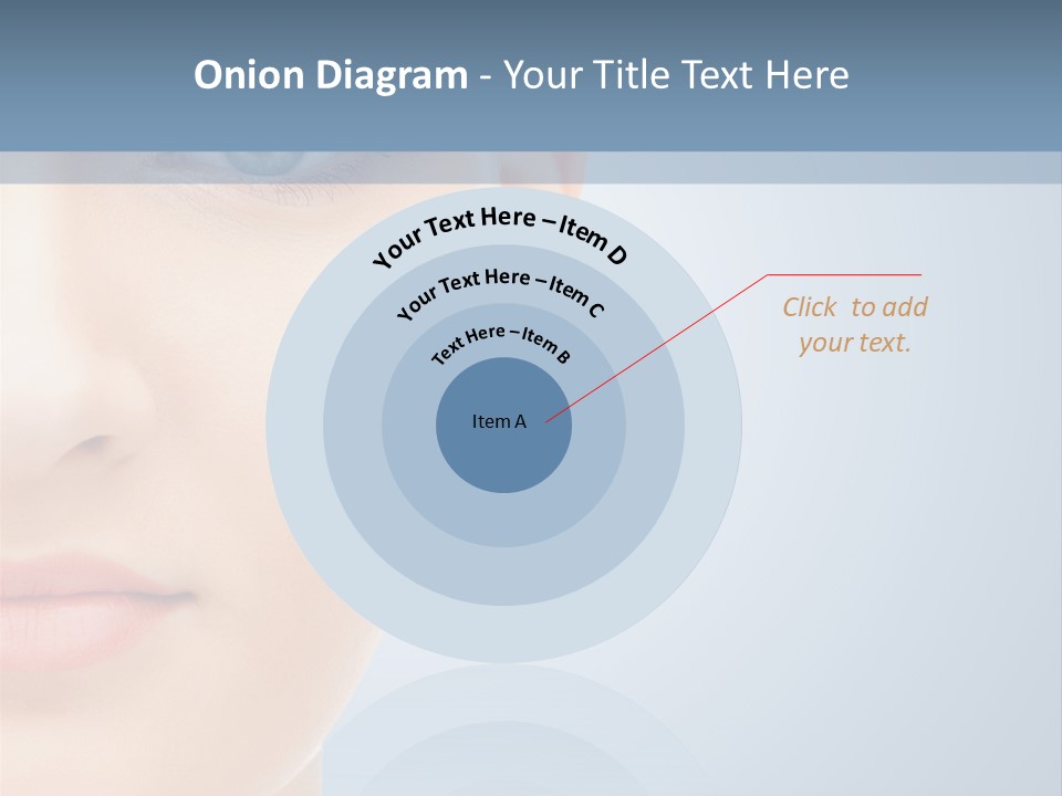 Calm Skincare Woman PowerPoint Template