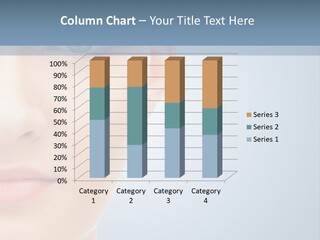 Calm Skincare Woman PowerPoint Template