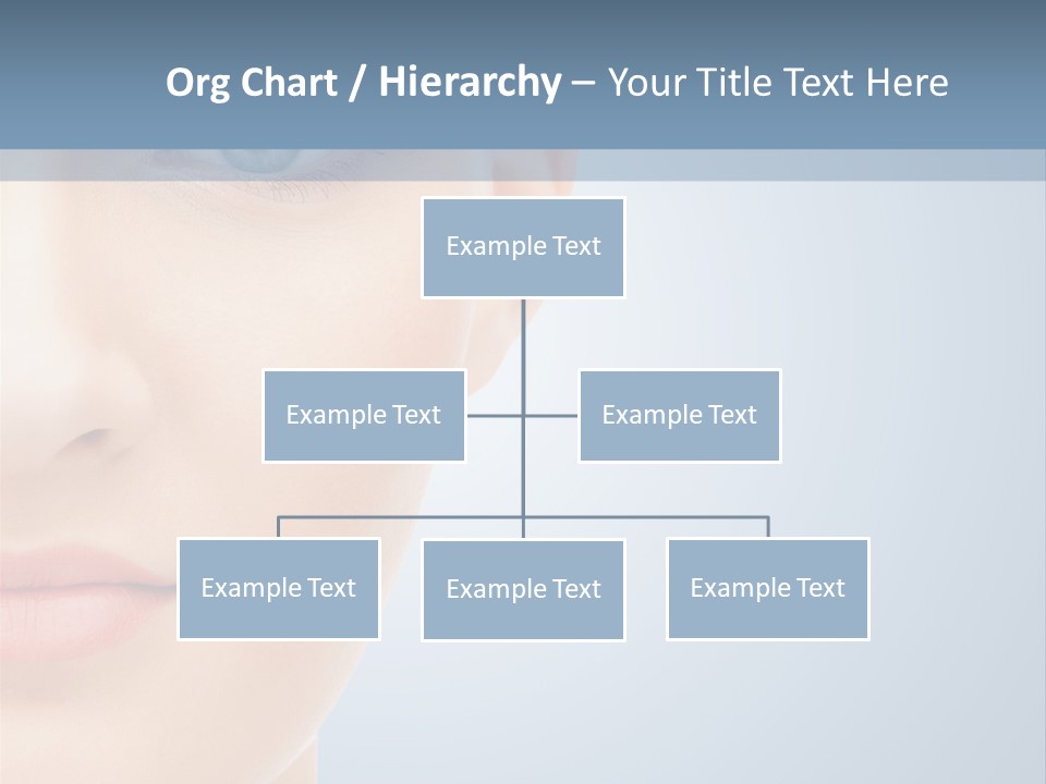 Calm Skincare Woman PowerPoint Template