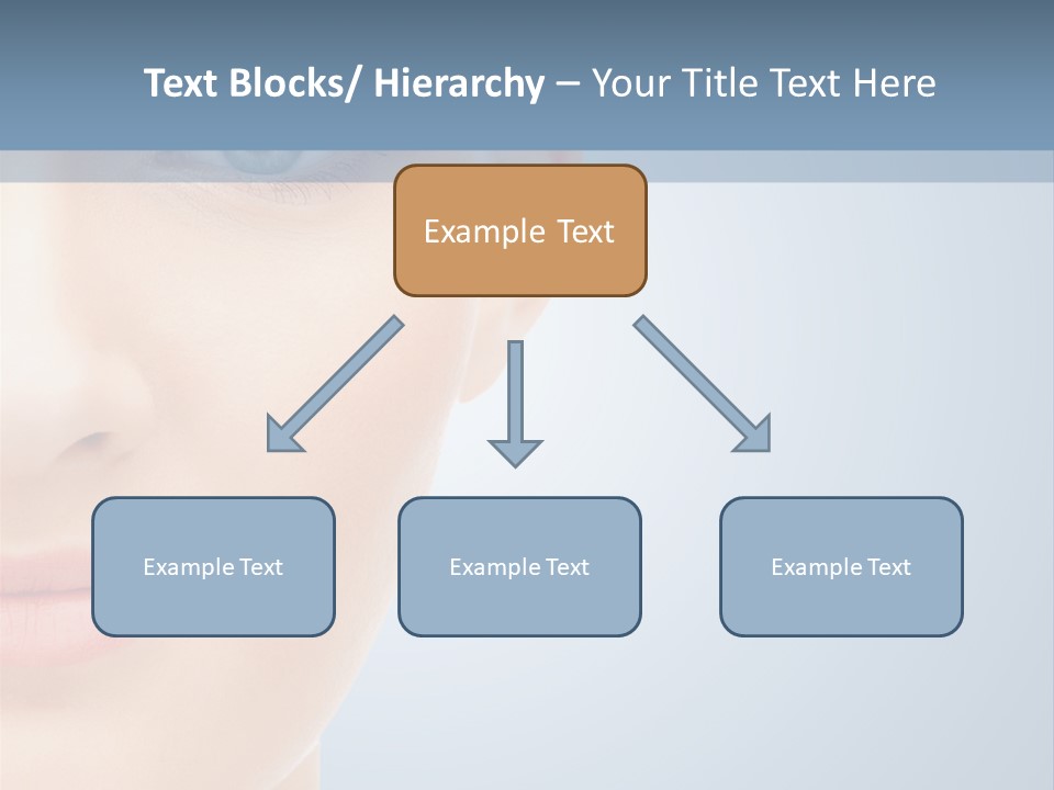 Calm Skincare Woman PowerPoint Template