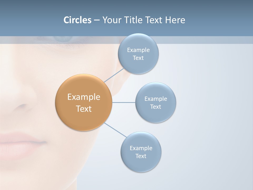 Calm Skincare Woman PowerPoint Template