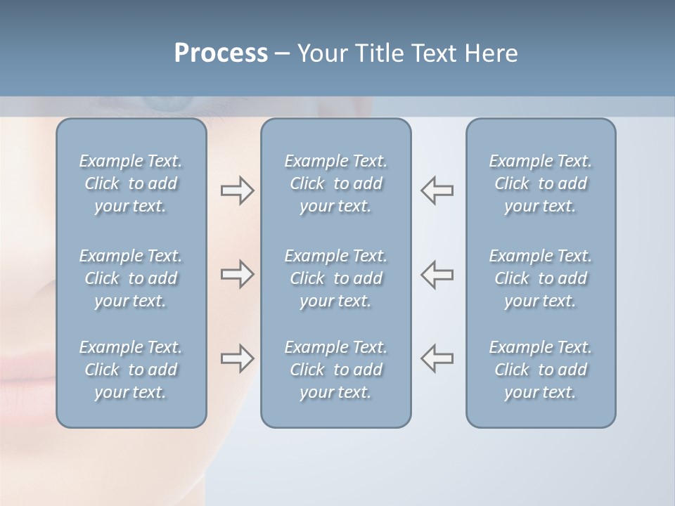 Calm Skincare Woman PowerPoint Template