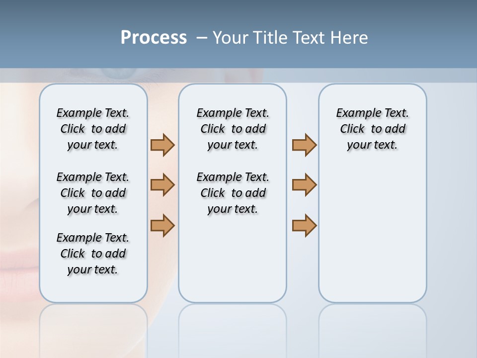 Calm Skincare Woman PowerPoint Template