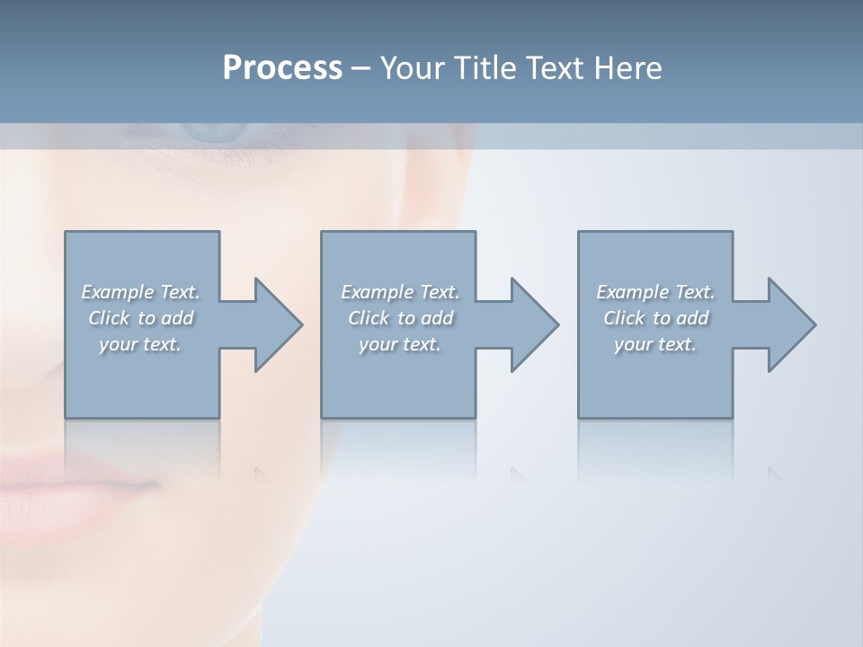 Calm Skincare Woman PowerPoint Template