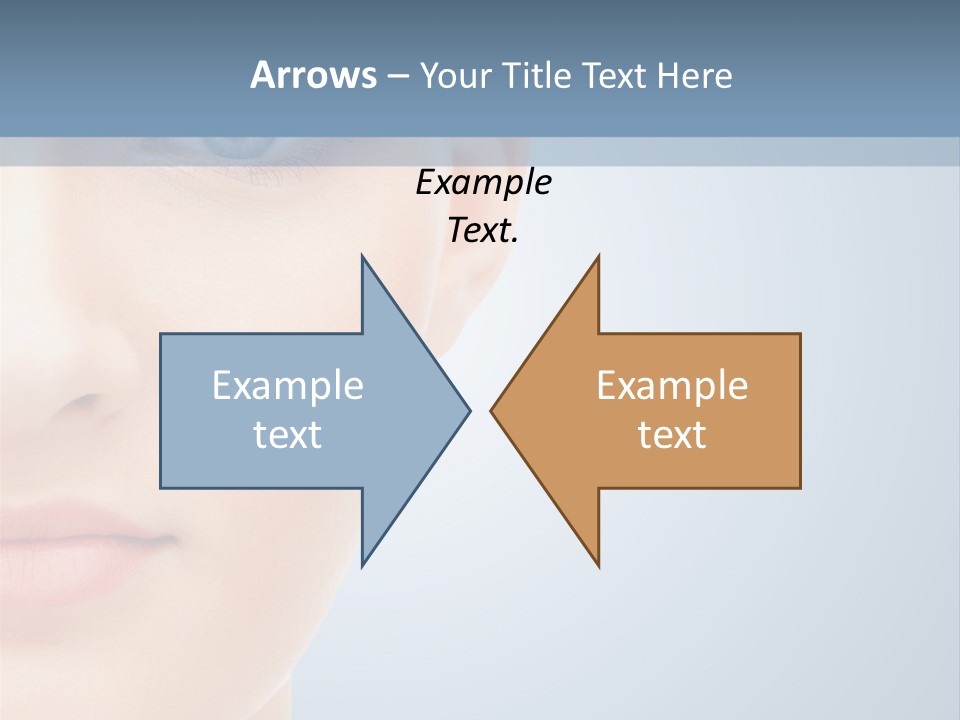 Calm Skincare Woman PowerPoint Template