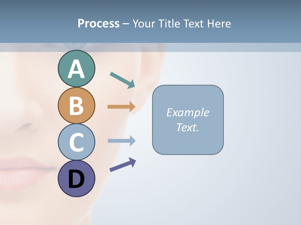 Calm Skincare Woman PowerPoint Template