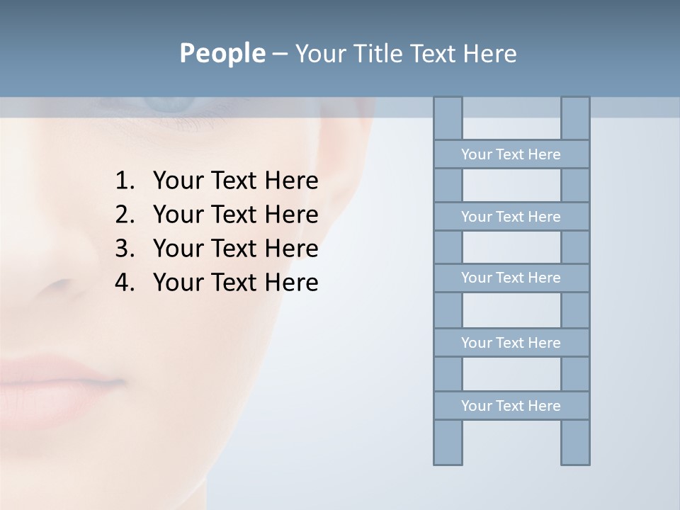 Calm Skincare Woman PowerPoint Template