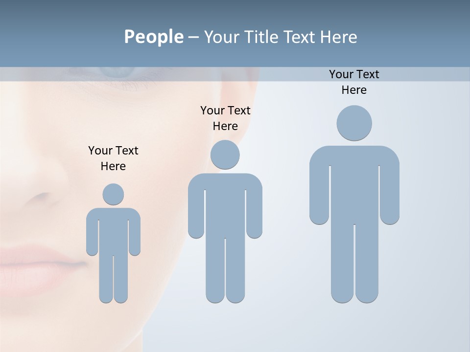 Calm Skincare Woman PowerPoint Template