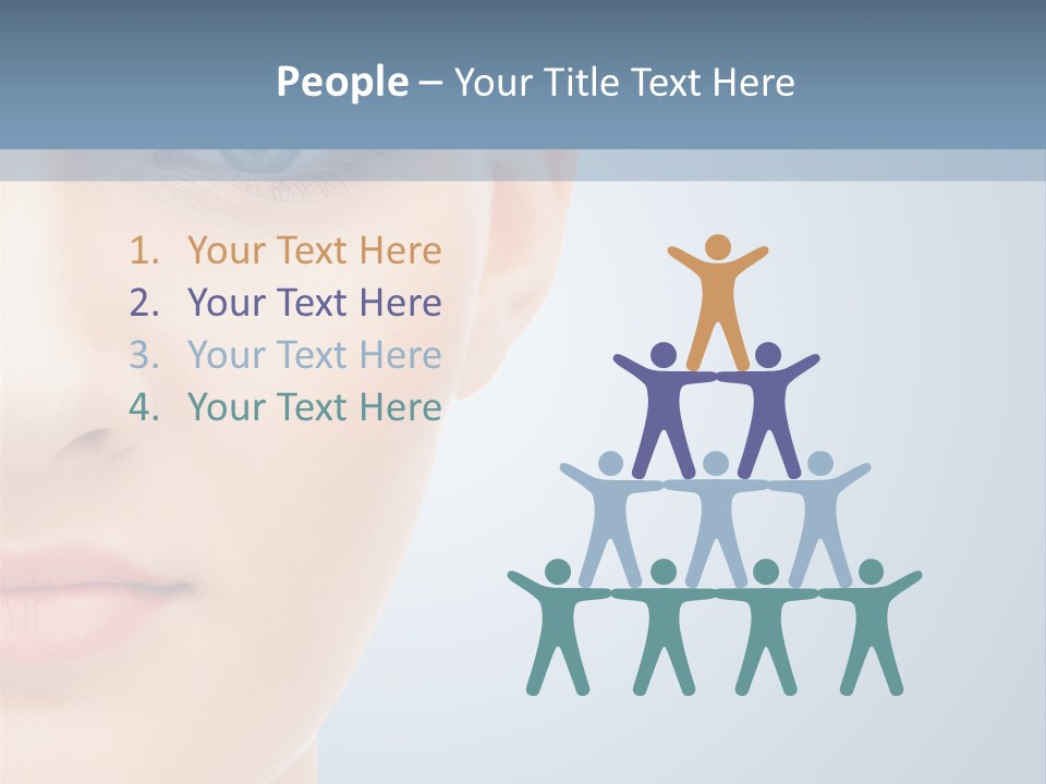 Calm Skincare Woman PowerPoint Template