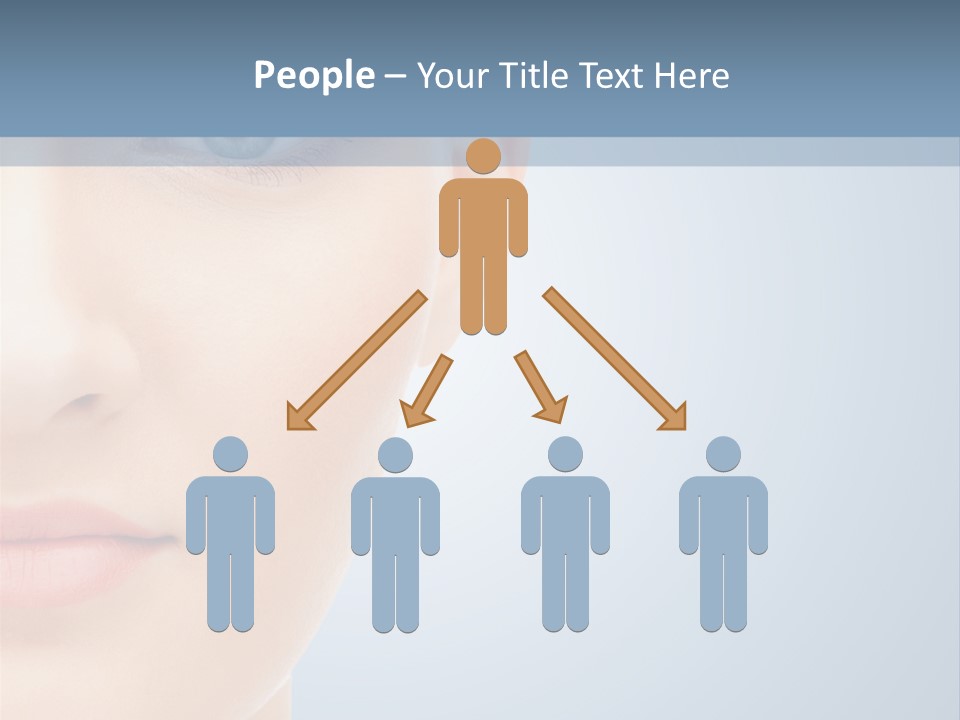 Calm Skincare Woman PowerPoint Template