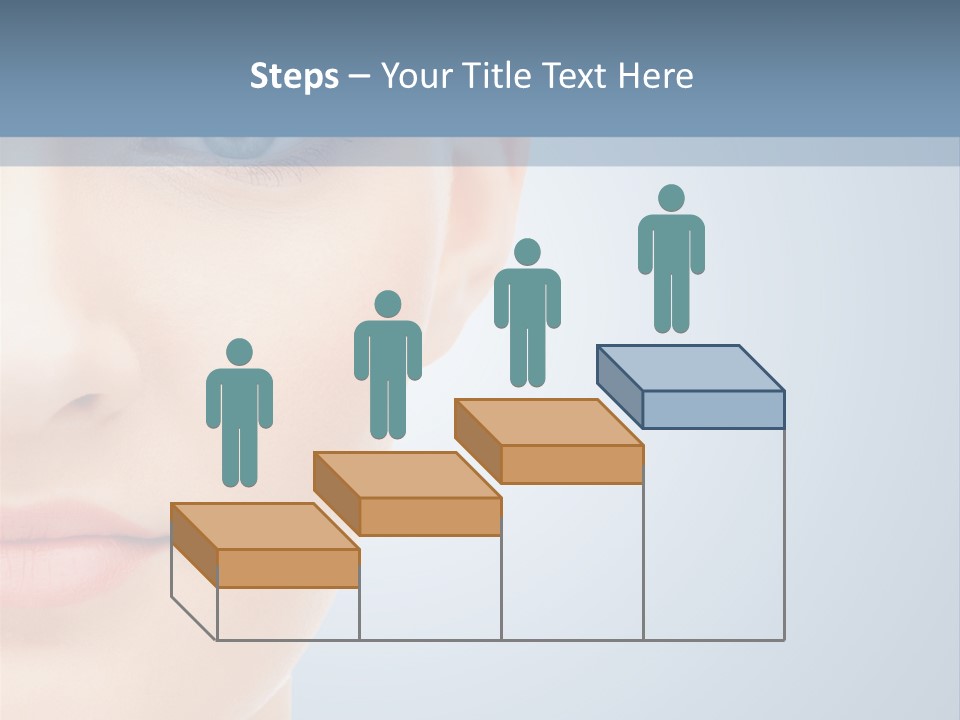 Calm Skincare Woman PowerPoint Template