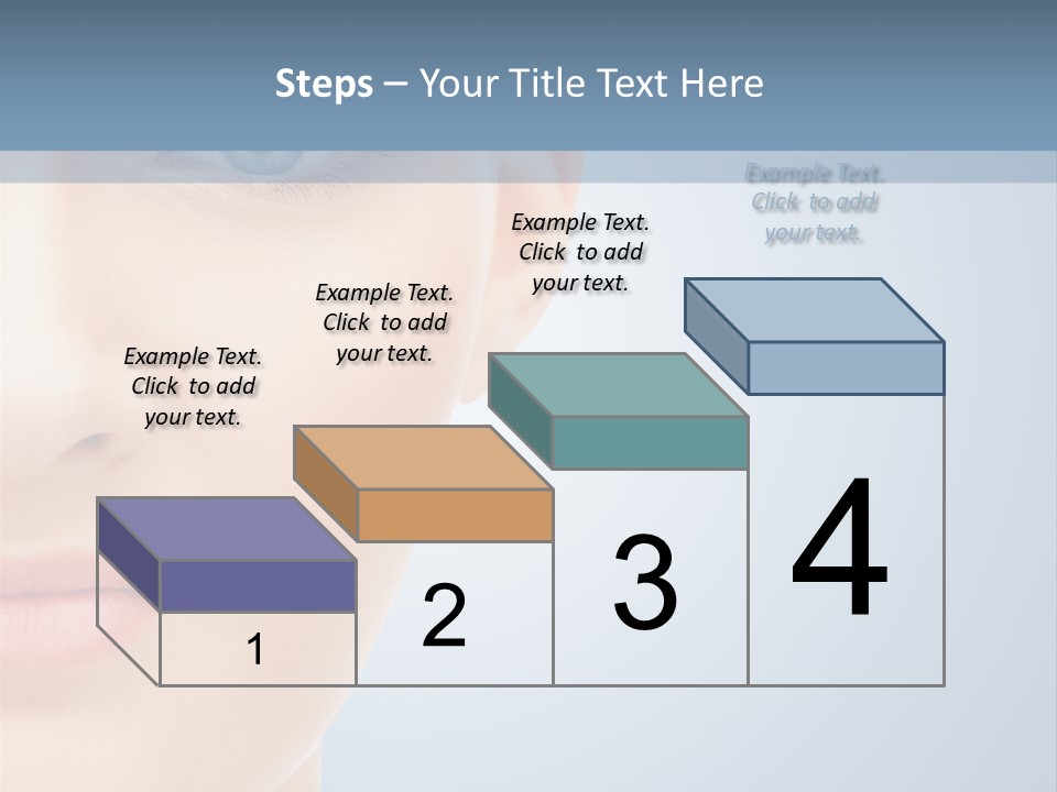 Calm Skincare Woman PowerPoint Template
