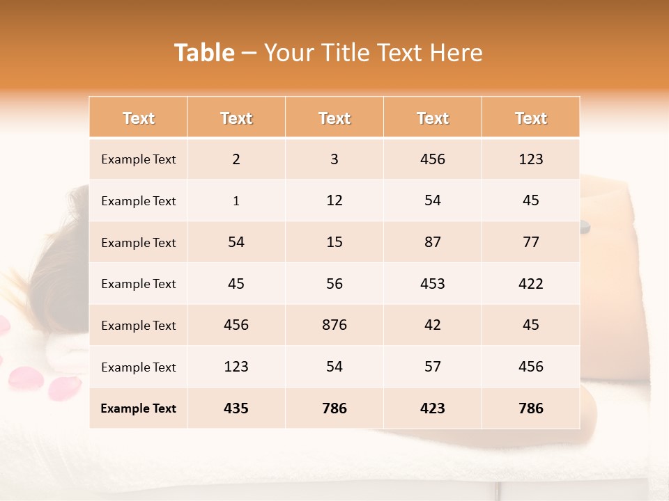 Salon Attractive Adorable PowerPoint Template