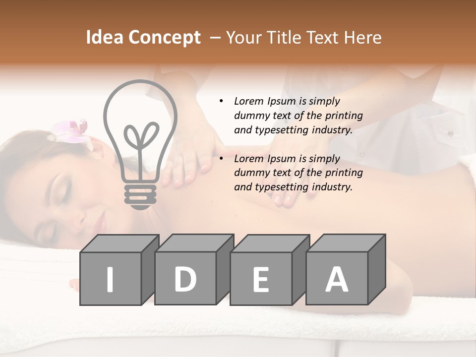 I Olated Back Background PowerPoint Template