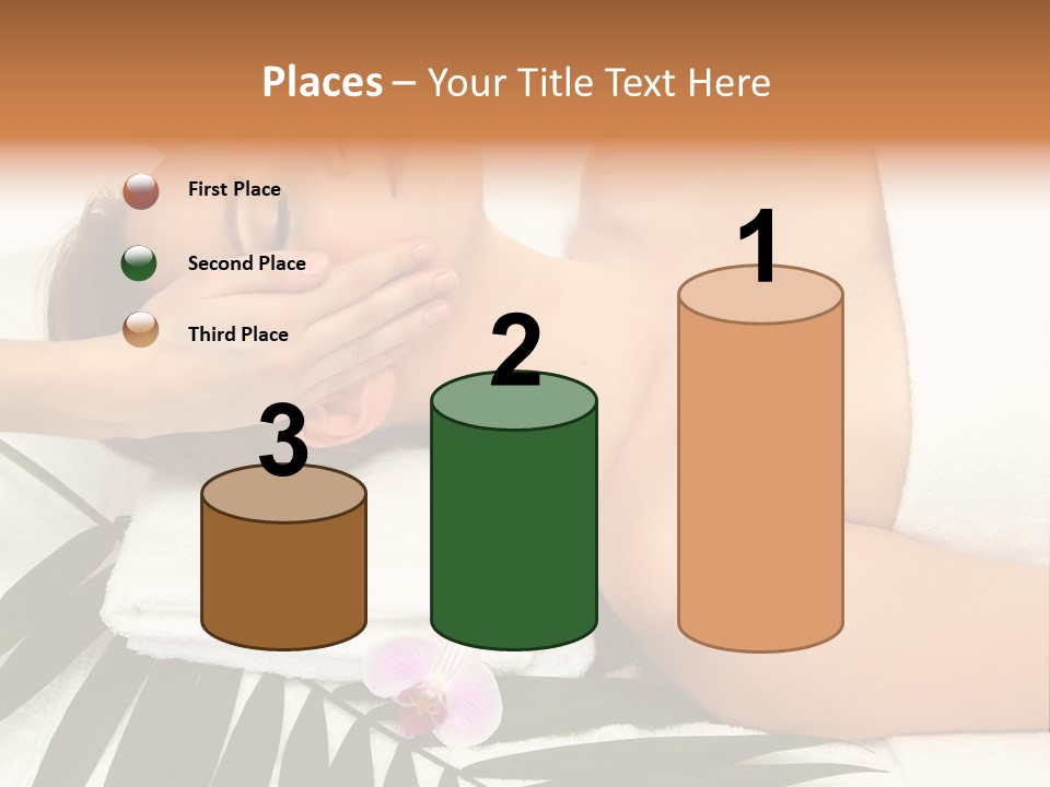 Palm Orchid Lifestyle PowerPoint Template