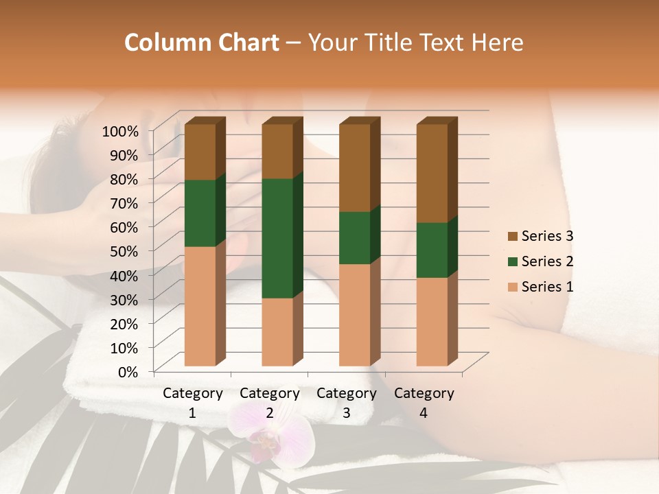 Palm Orchid Lifestyle PowerPoint Template