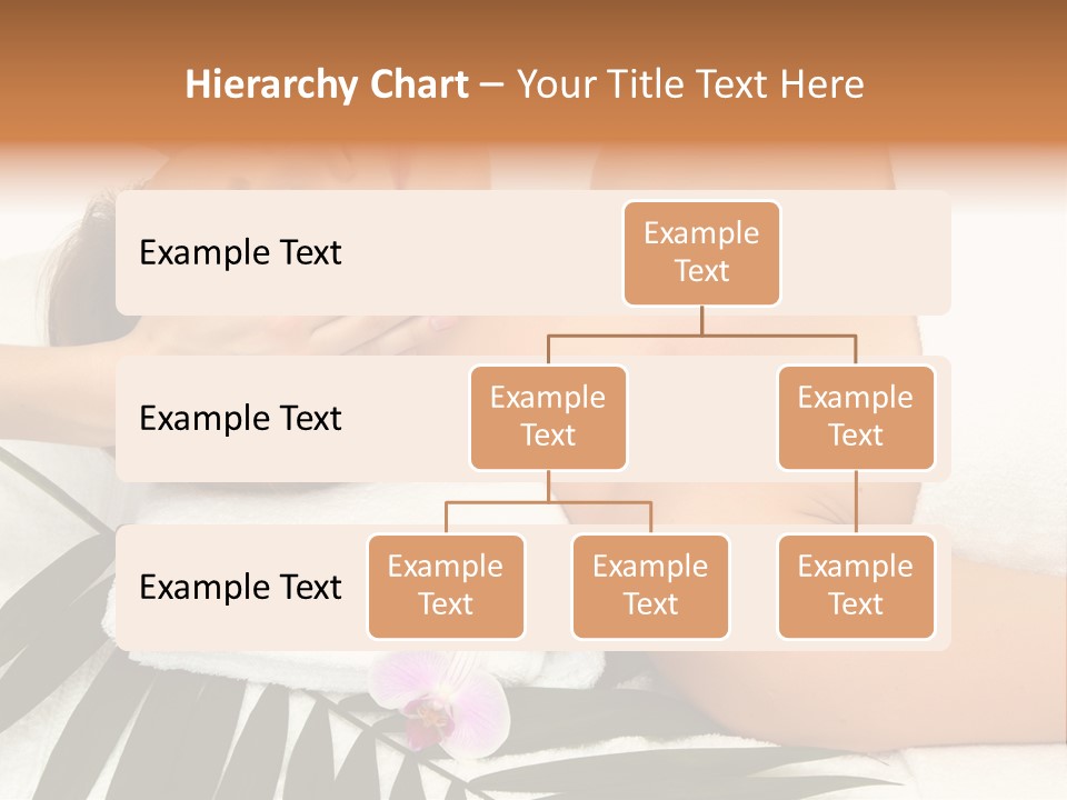 Palm Orchid Lifestyle PowerPoint Template