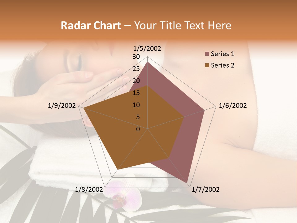 Palm Orchid Lifestyle PowerPoint Template