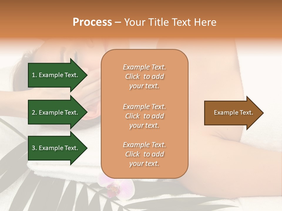 Palm Orchid Lifestyle PowerPoint Template