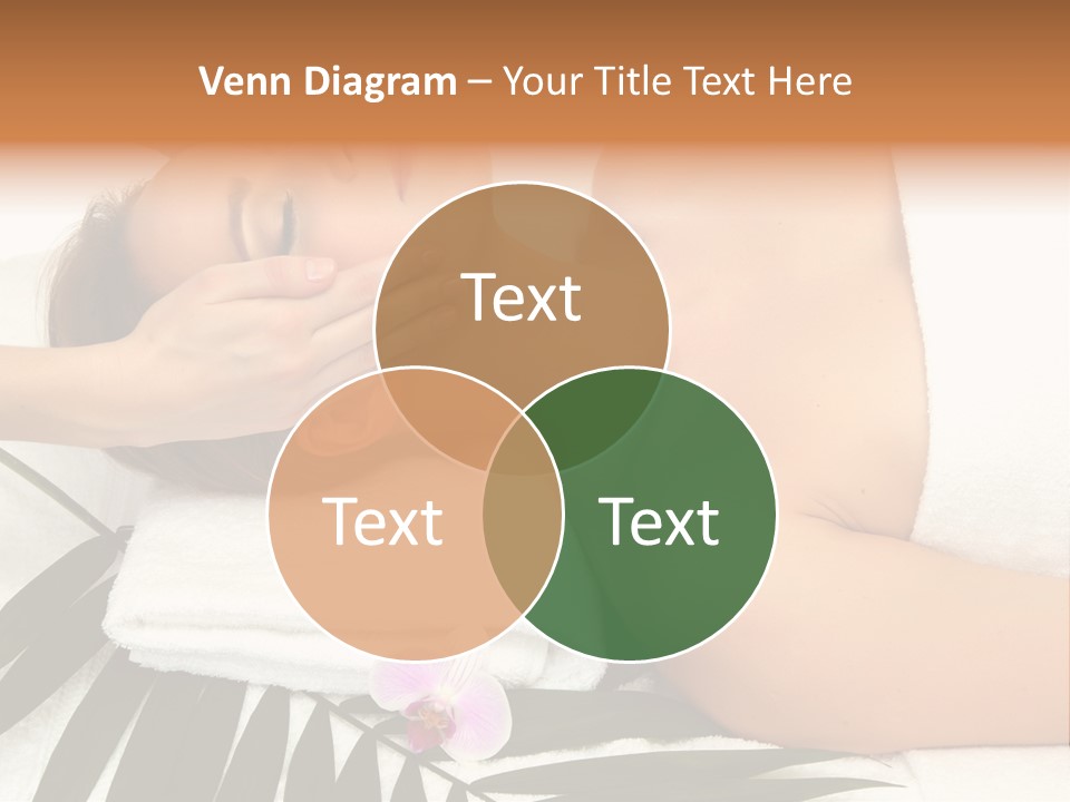 Palm Orchid Lifestyle PowerPoint Template