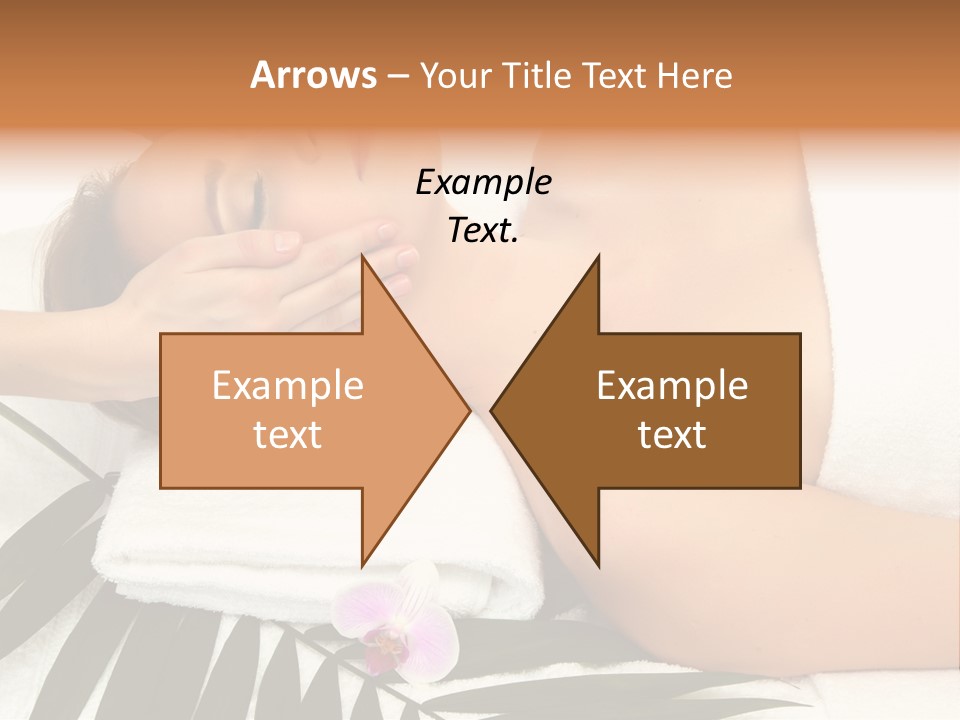 Palm Orchid Lifestyle PowerPoint Template