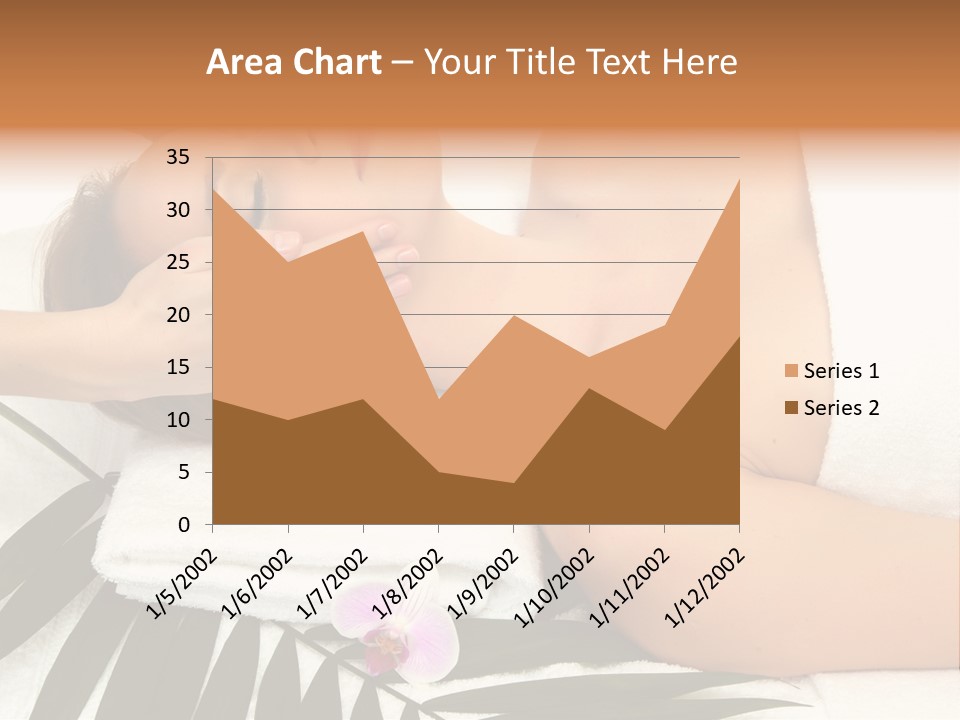 Palm Orchid Lifestyle PowerPoint Template