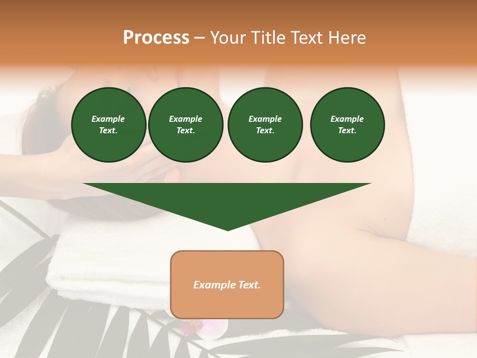 Palm Orchid Lifestyle PowerPoint Template