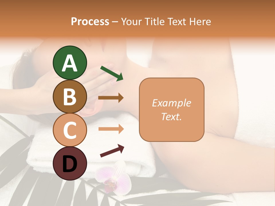 Palm Orchid Lifestyle PowerPoint Template