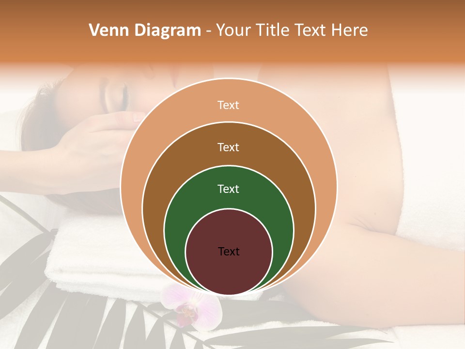 Palm Orchid Lifestyle PowerPoint Template