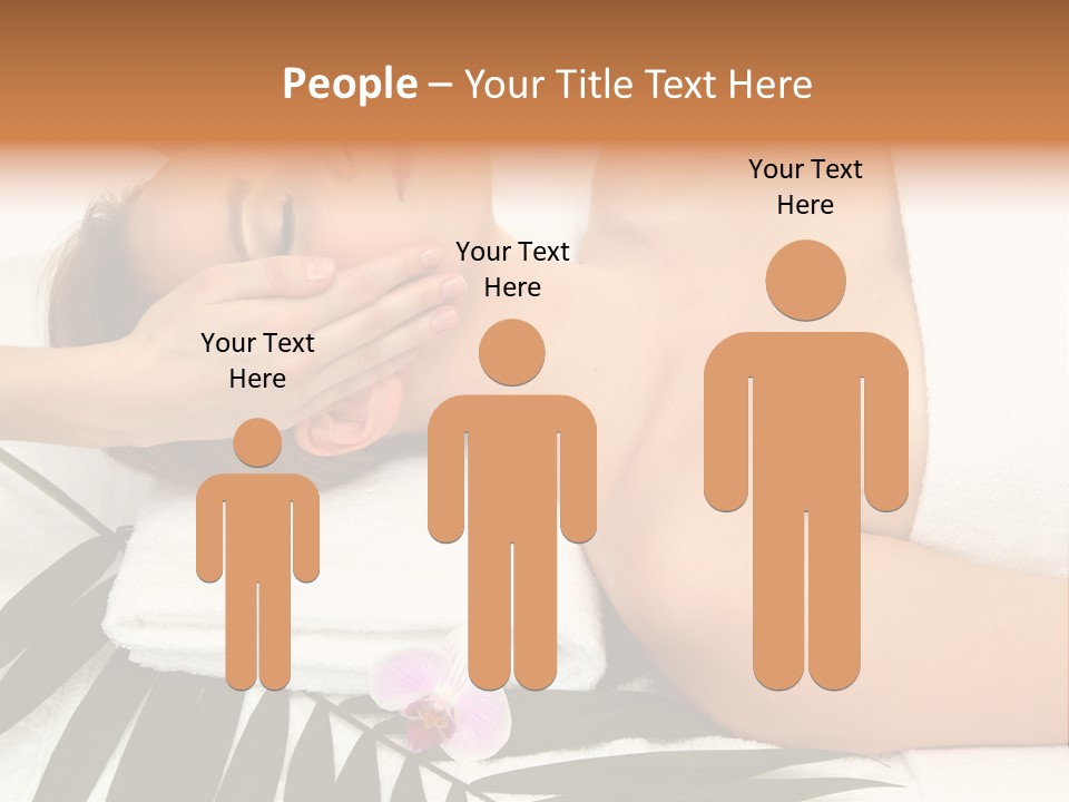 Palm Orchid Lifestyle PowerPoint Template