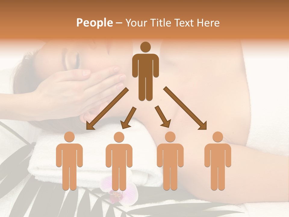 Palm Orchid Lifestyle PowerPoint Template