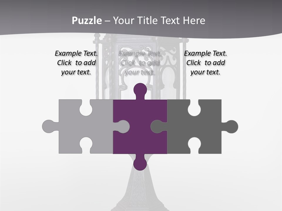 Middle Wishes Old PowerPoint Template