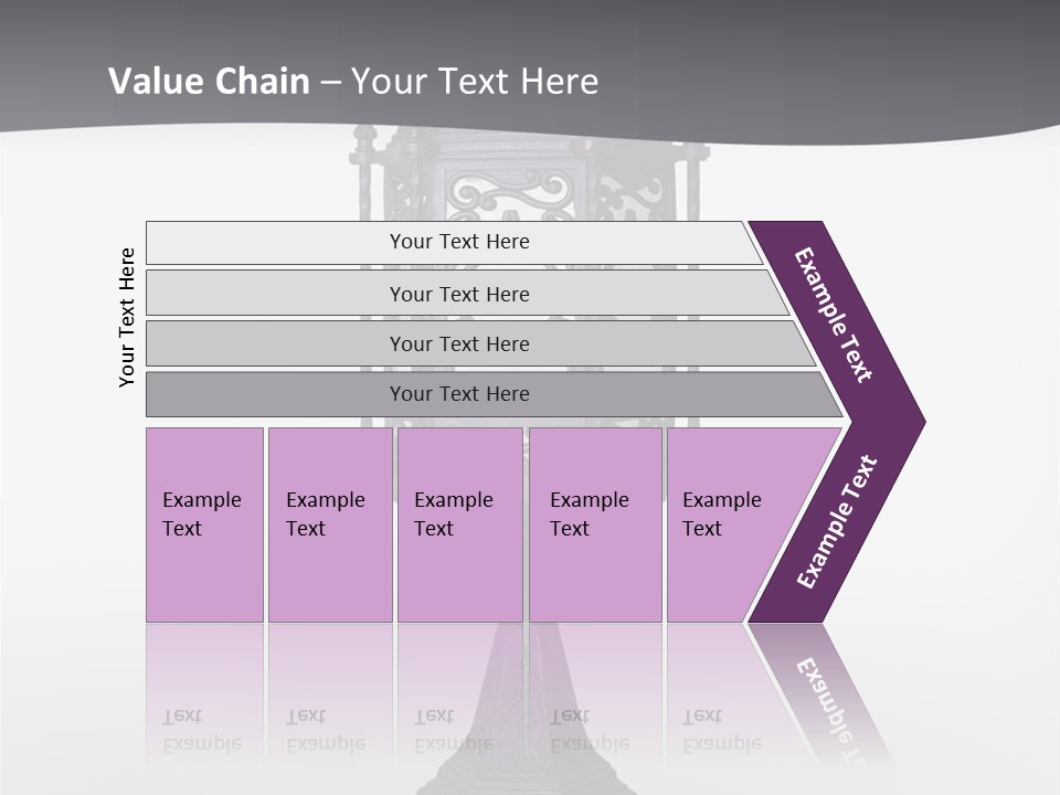 Middle Wishes Old PowerPoint Template