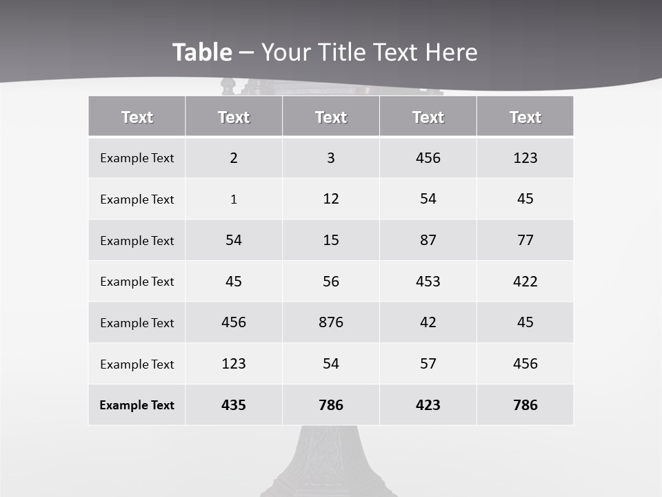 Middle Wishes Old PowerPoint Template