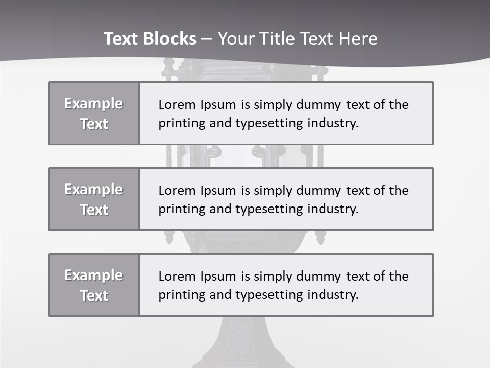 Middle Wishes Old PowerPoint Template