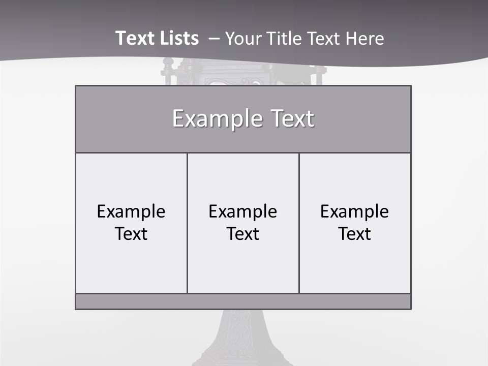 Middle Wishes Old PowerPoint Template