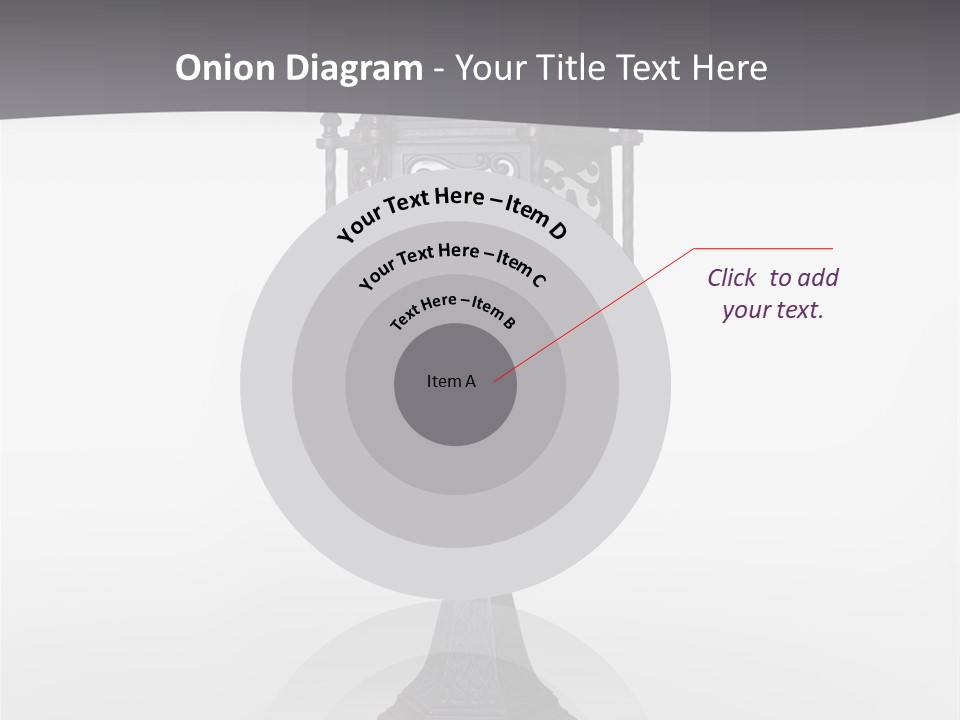 Middle Wishes Old PowerPoint Template