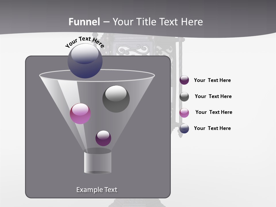 Middle Wishes Old PowerPoint Template