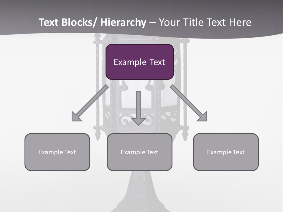 Middle Wishes Old PowerPoint Template