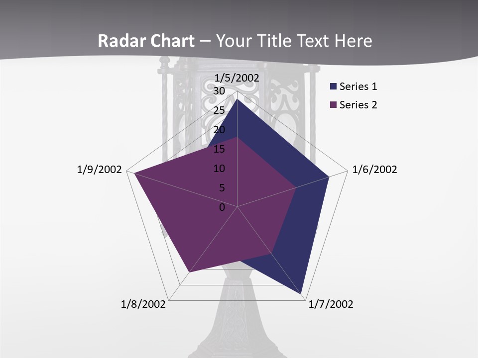 Middle Wishes Old PowerPoint Template