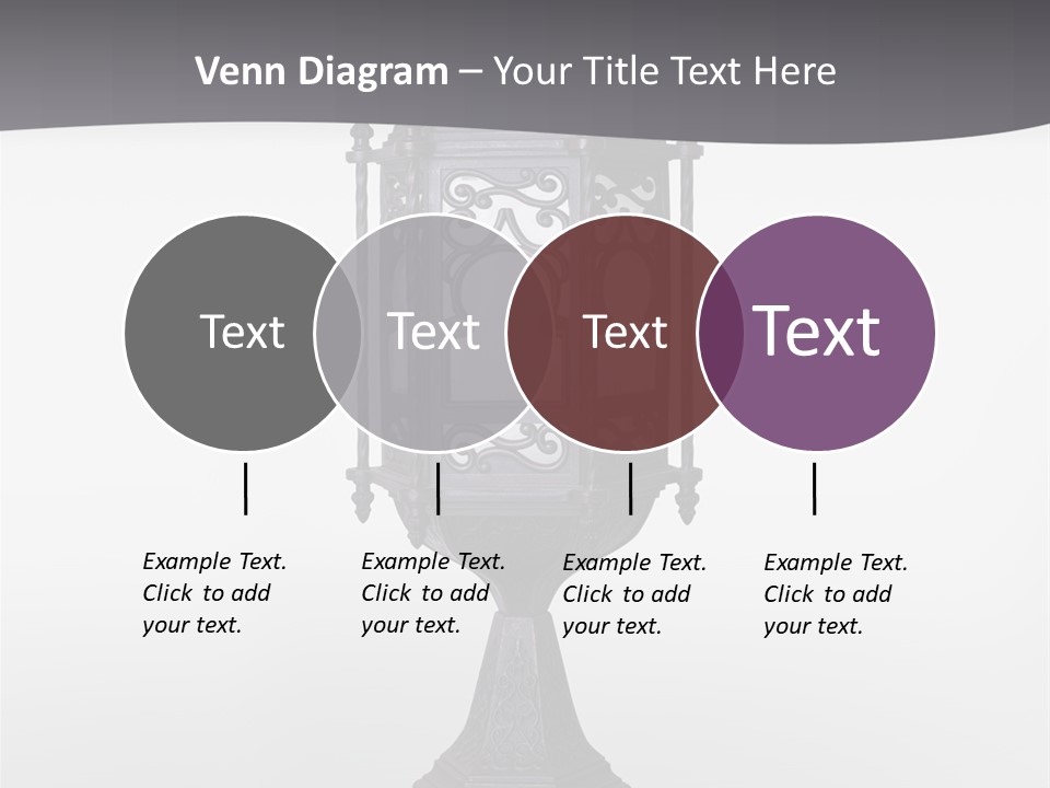 Middle Wishes Old PowerPoint Template