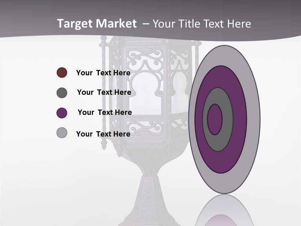 Middle Wishes Old PowerPoint Template