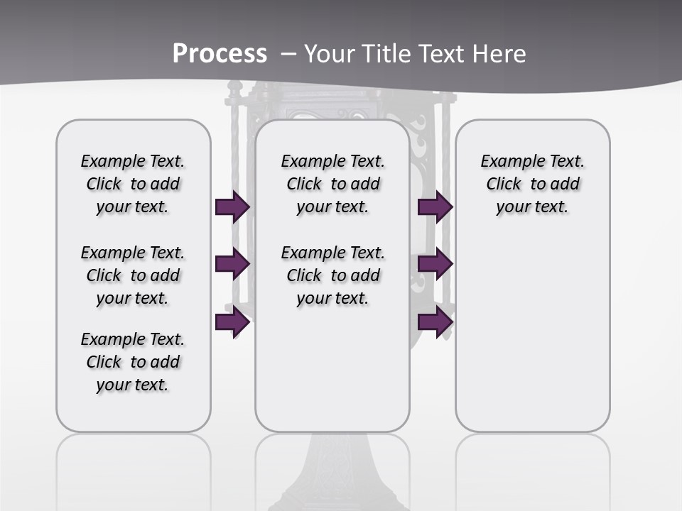 Middle Wishes Old PowerPoint Template