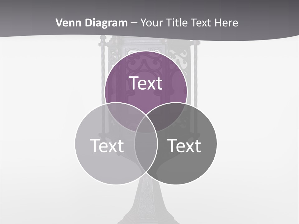 Middle Wishes Old PowerPoint Template